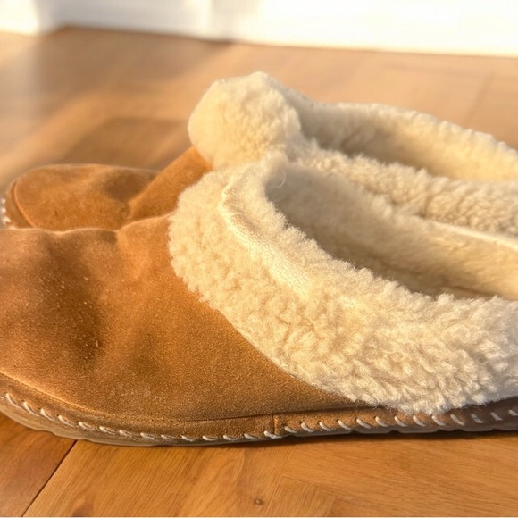 Women’s Slippers L.L. Bean Wicked Good Slippers Squam Lake Brown Size 9 M - Picture 3 of 5